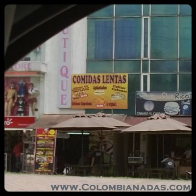comidas lentas
