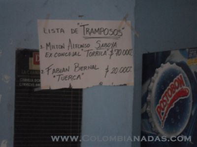 Lista tramposos
