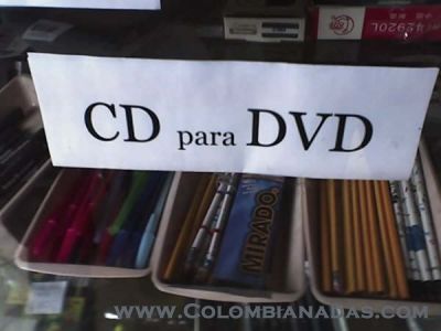 Cd para DVD
