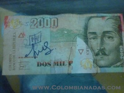 Arreglado el billete
